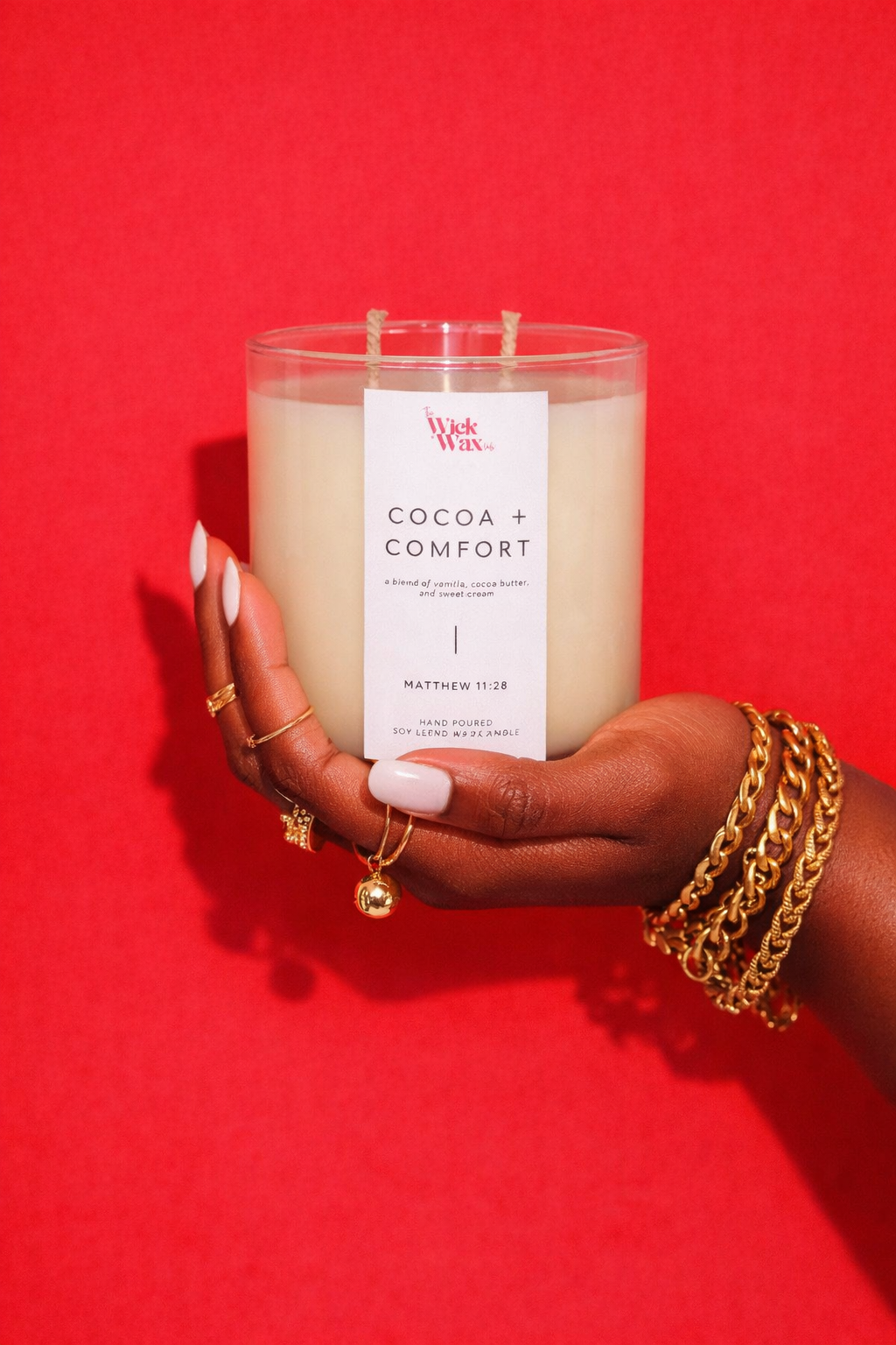 Cocoa + Comfort | Cocoa Butter Scented Candle | 9oz