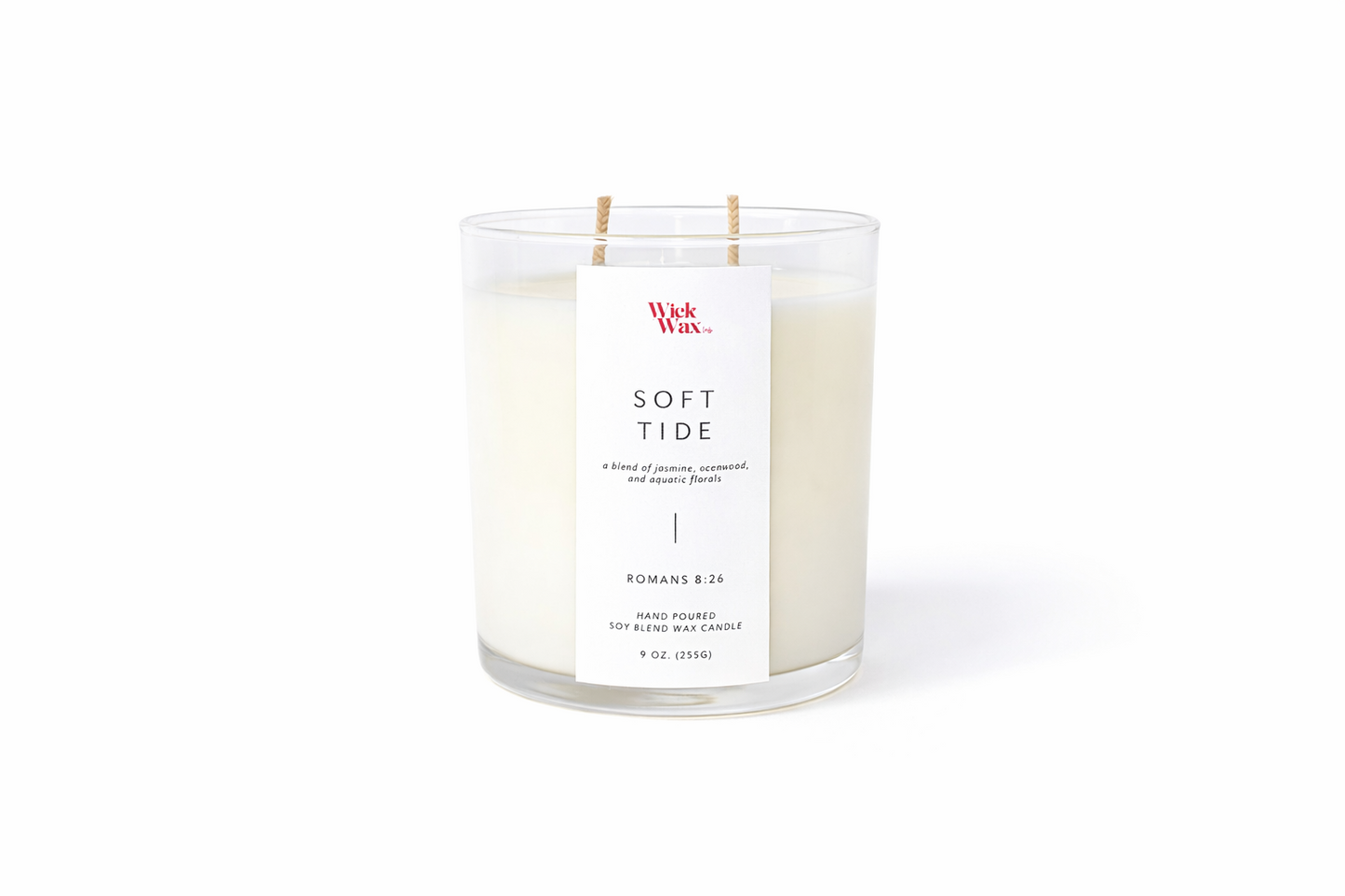 Soft Tide | Sea Salt Scented Candle | 9oz