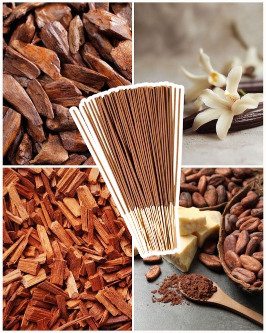 Warm Layers | Mahogany Scented Incense Sticks