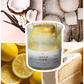 Lemon Glow | Lemon Pound Cake Scented Candle | 9oz