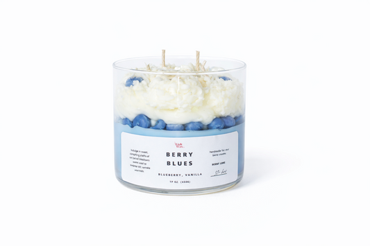 Berry Blues | Blueberry Waffles Scented Candle | 17oz
