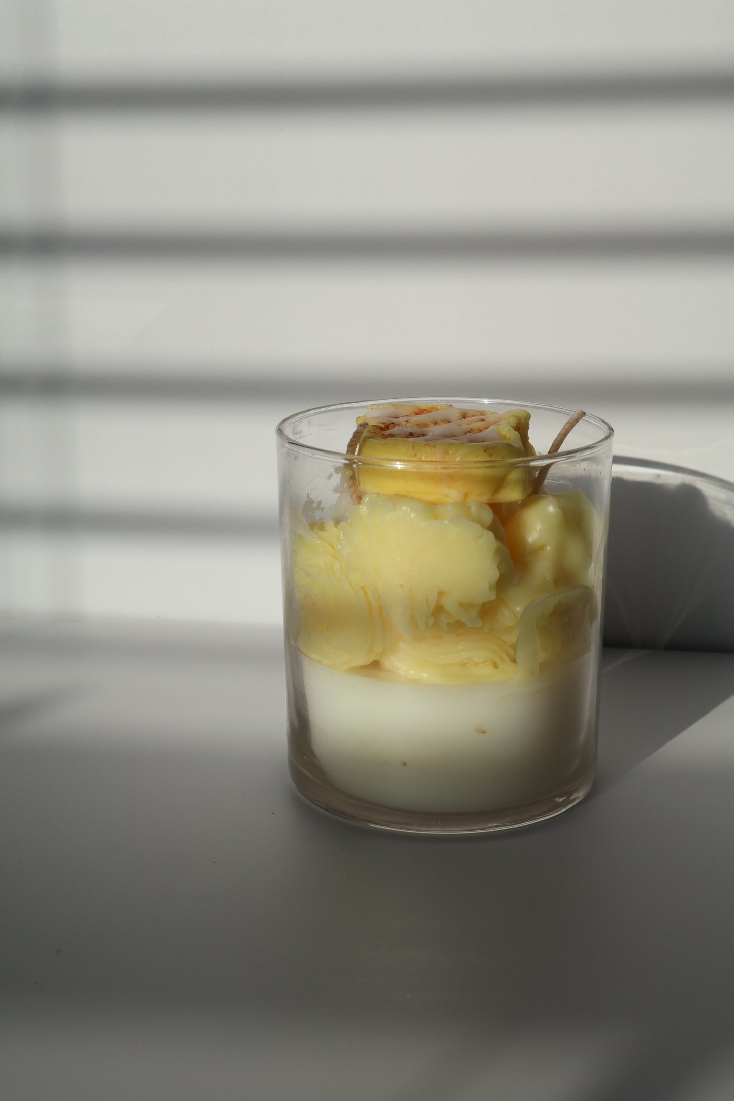 Lemon Glow | Lemon Pound Cake Scented Candle | 9oz